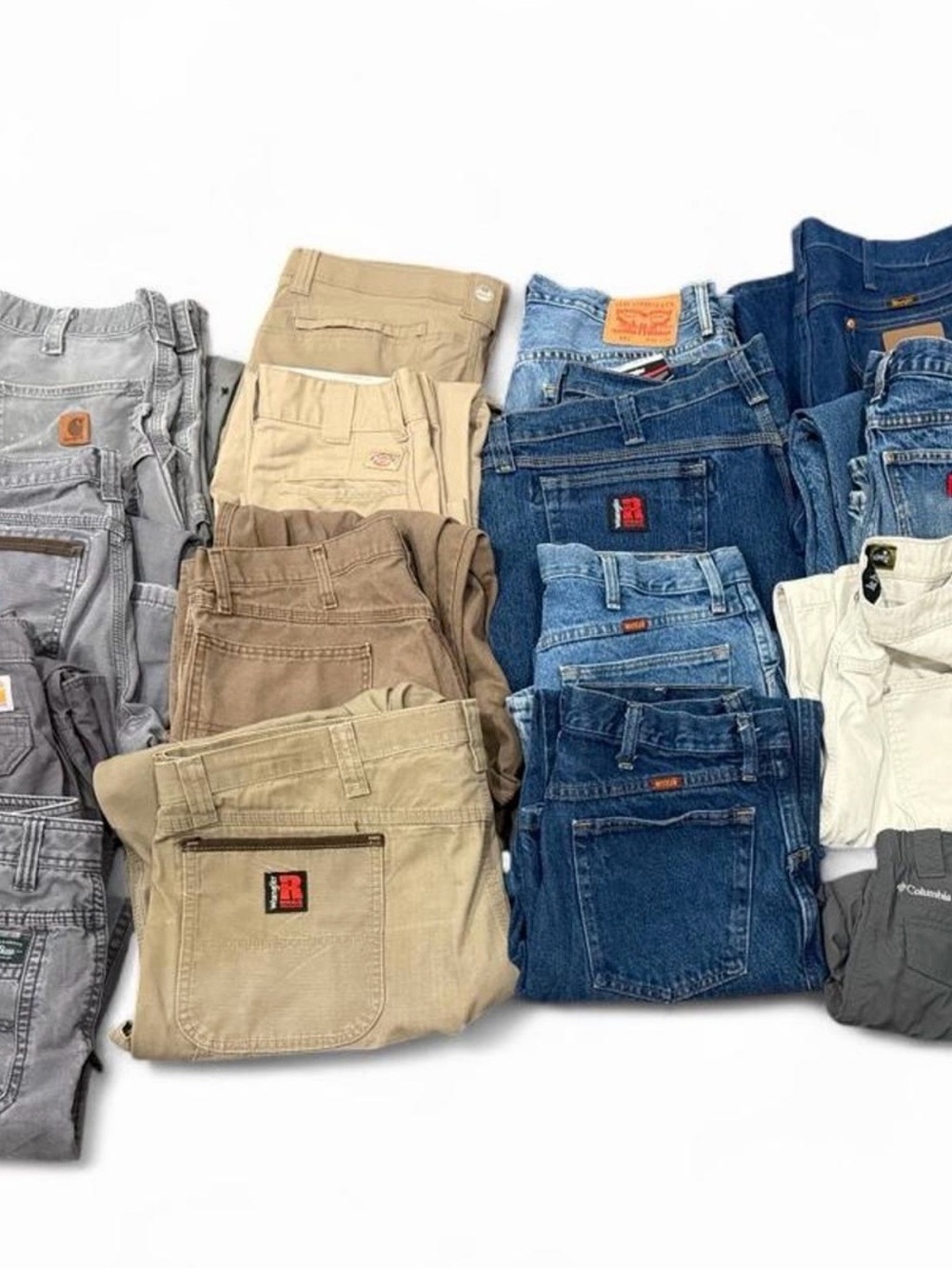 LOT OF 20 Mens Vintage Y2K , Work/Streetwear Bundle Pants&Short